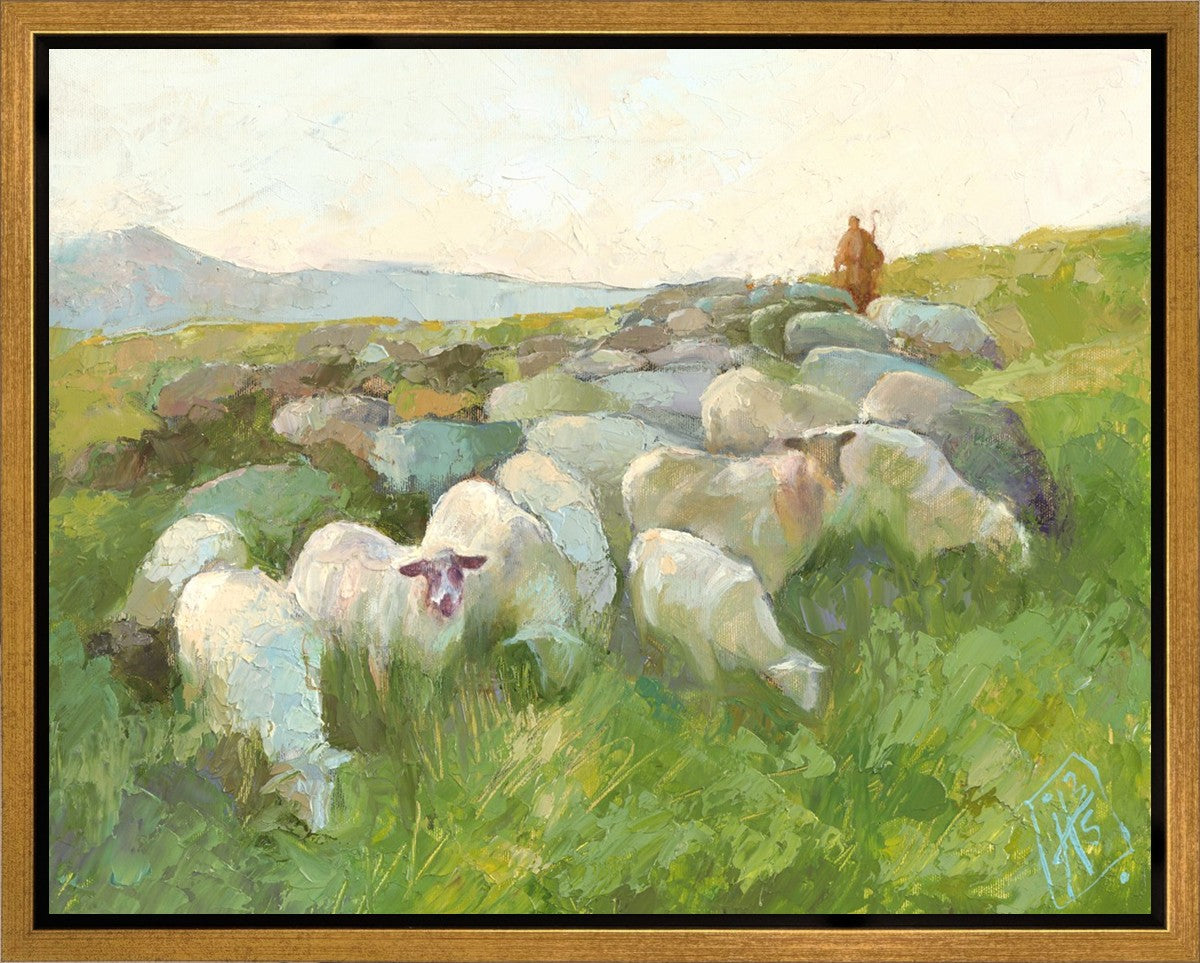 In The Care of The Shepherd Gallery Wrap