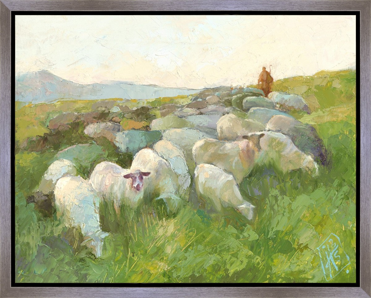 In The Care of The Shepherd Gallery Wrap
