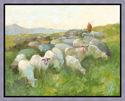 In The Care of The Shepherd Gallery Wrap