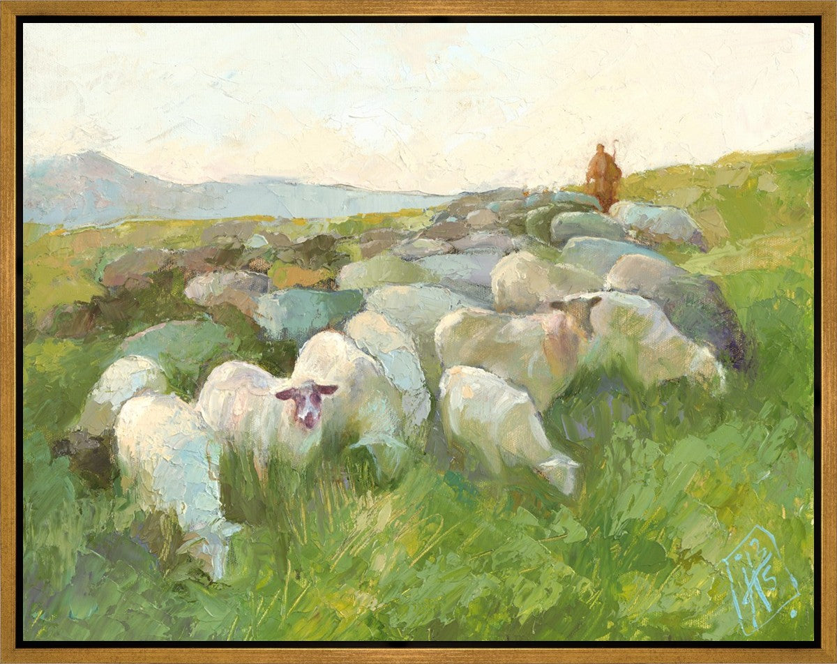 In The Care of The Shepherd Gallery Wrap