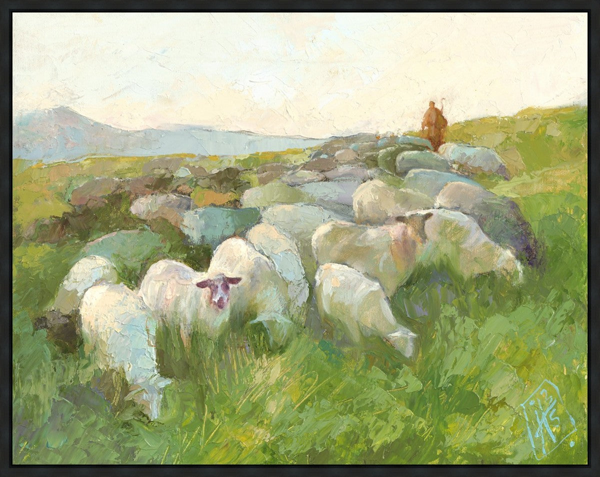 In The Care of The Shepherd Gallery Wrap