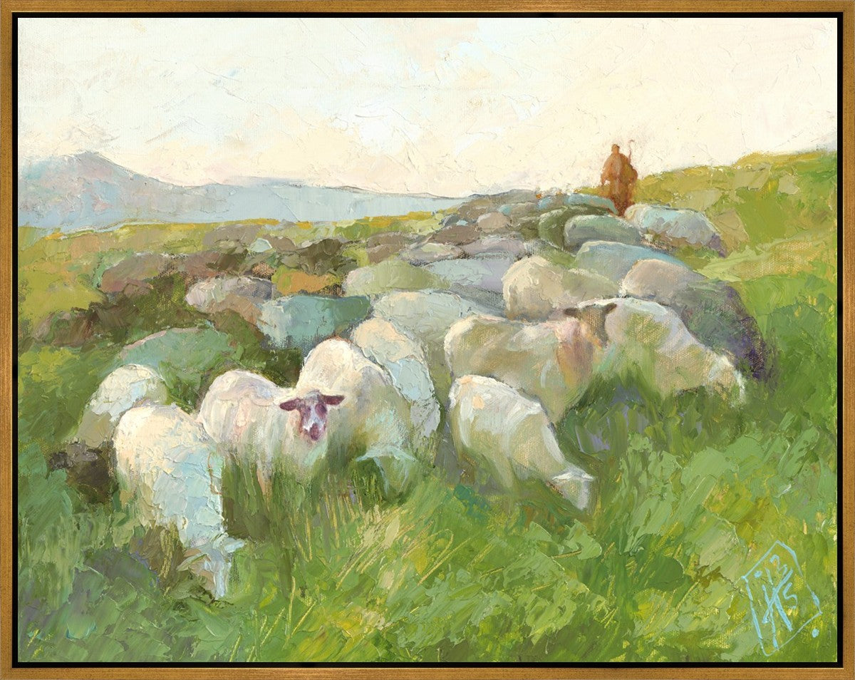 In The Care of The Shepherd Gallery Wrap