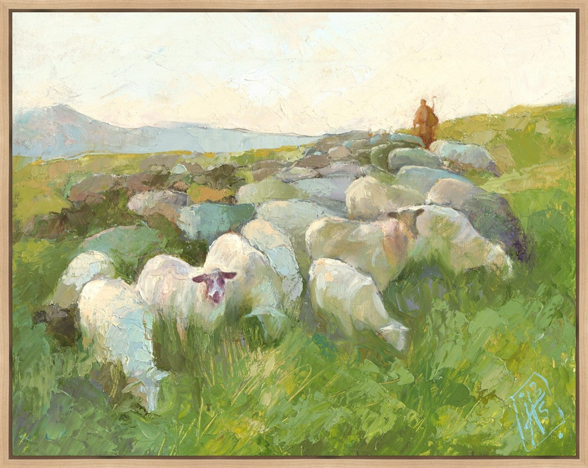 In The Care of The Shepherd Gallery Wrap