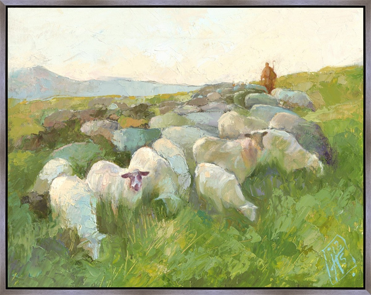 In The Care of The Shepherd Gallery Wrap