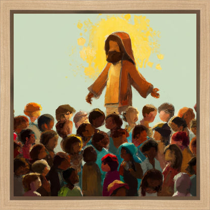 Blessed Are The Children Gallery Wrap