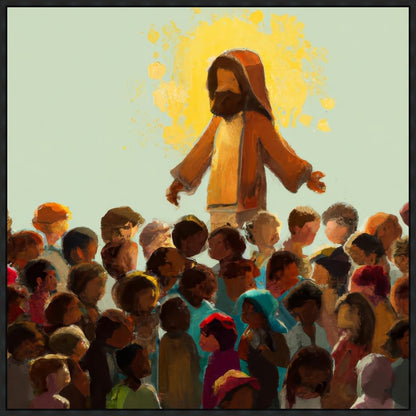 Blessed Are The Children Large Wall Art Gallery Wrap