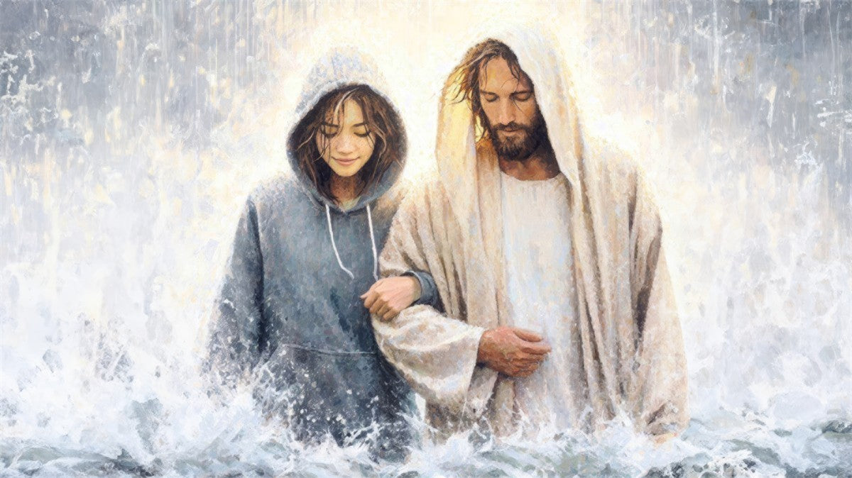 Trust in Him Large Wall Art Gallery Wrap