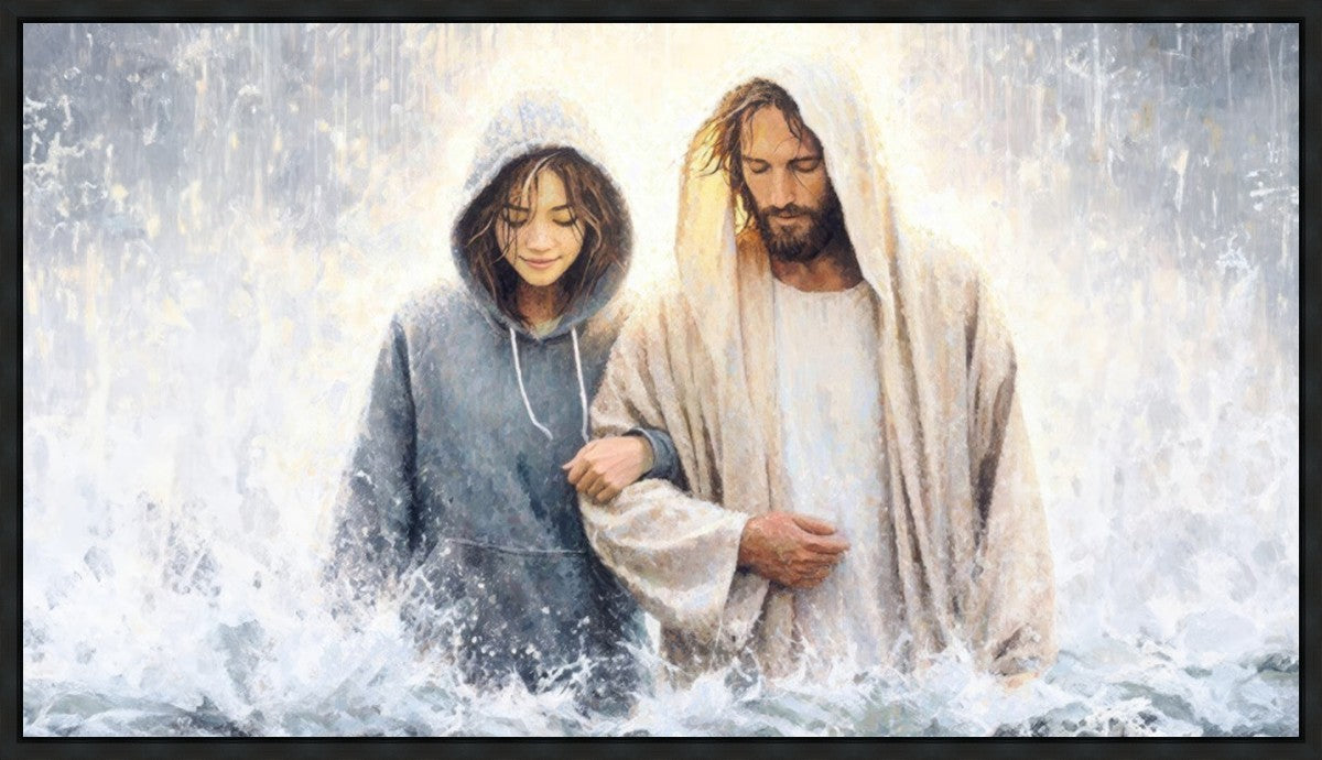 Trust in Him Large Wall Art Gallery Wrap