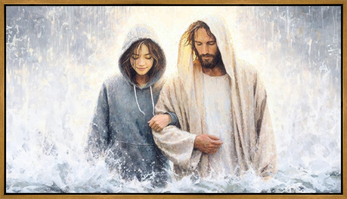 Trust in Him Large Wall Art Gallery Wrap