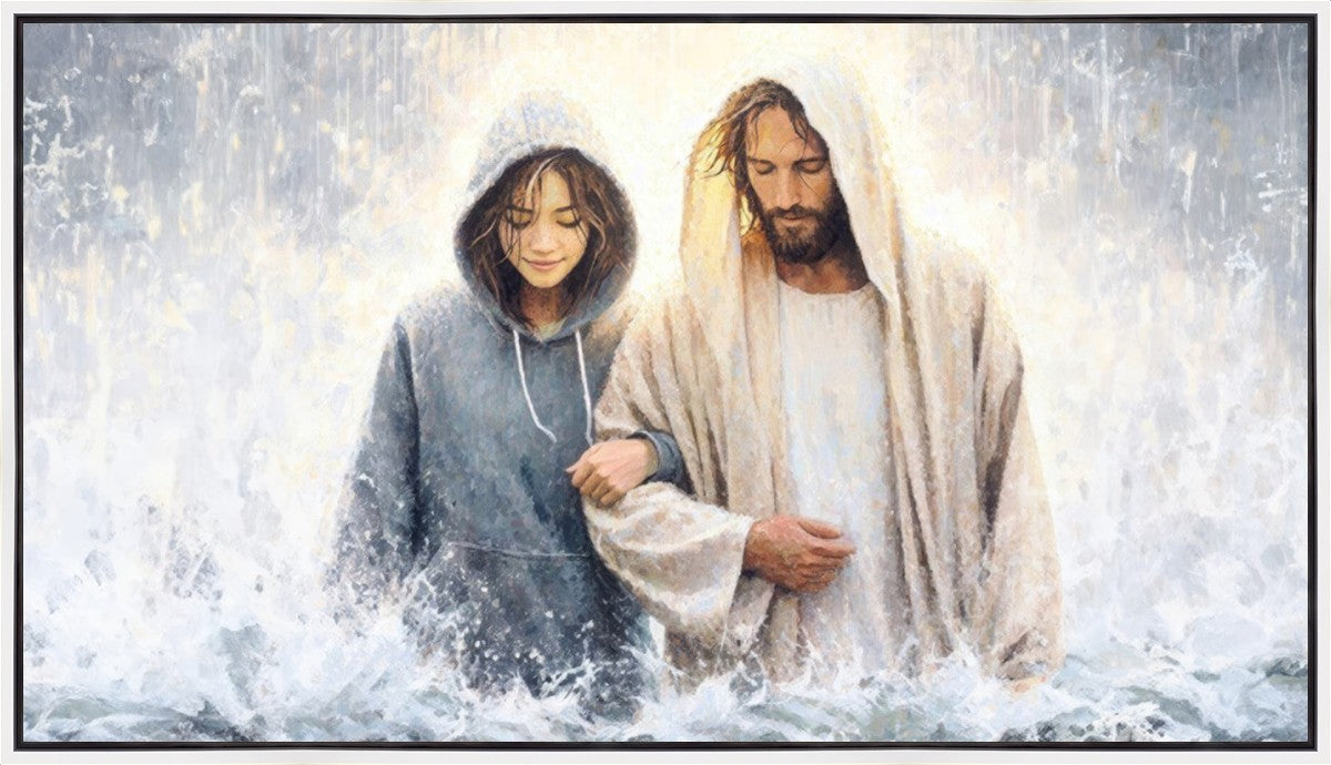 Trust in Him Large Wall Art Gallery Wrap