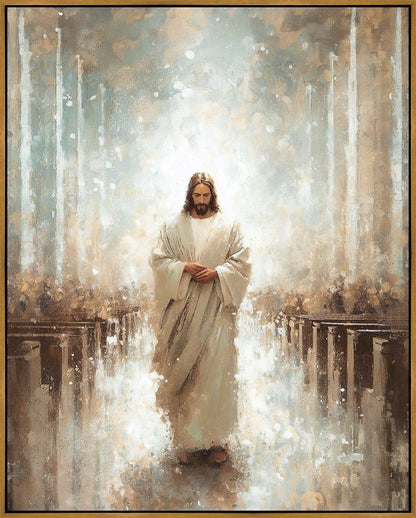 Worship Large Wall Art Gallery Wrap