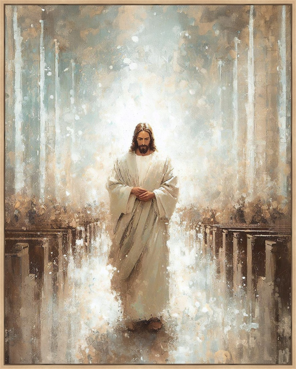 Worship Large Wall Art Gallery Wrap