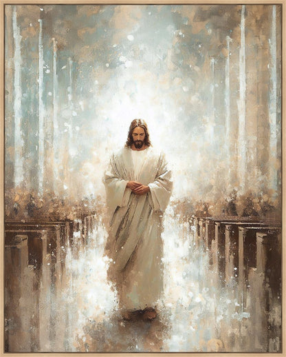 Worship Large Wall Art Gallery Wrap