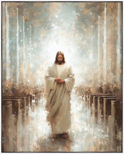 Worship Large Wall Art Gallery Wrap