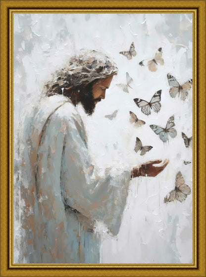 Delicate Wings Large Wall Art