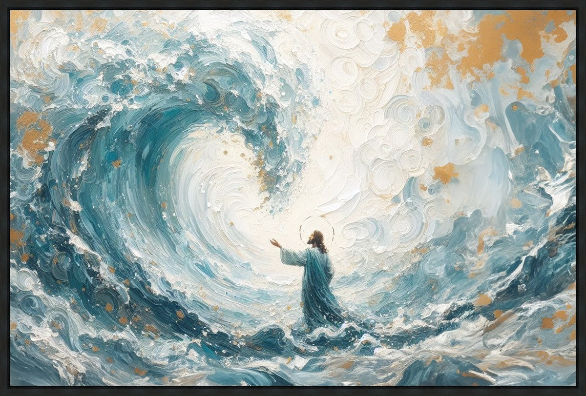 The Seas Surrender Large Wall Art Gallery Wrap