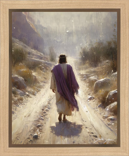 His Solitary Journey Gallery Wrap