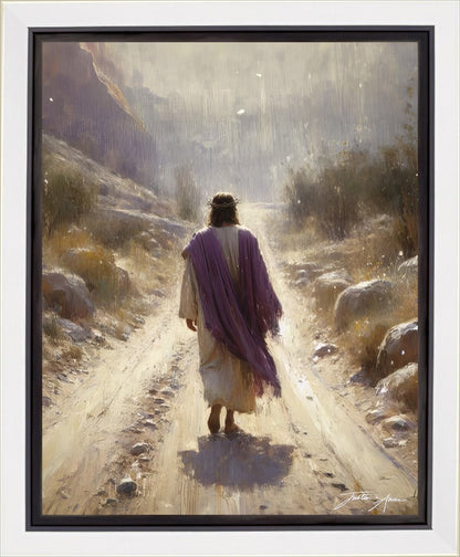 His Solitary Journey Gallery Wrap