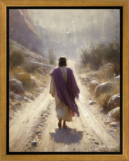 His Solitary Journey Gallery Wrap
