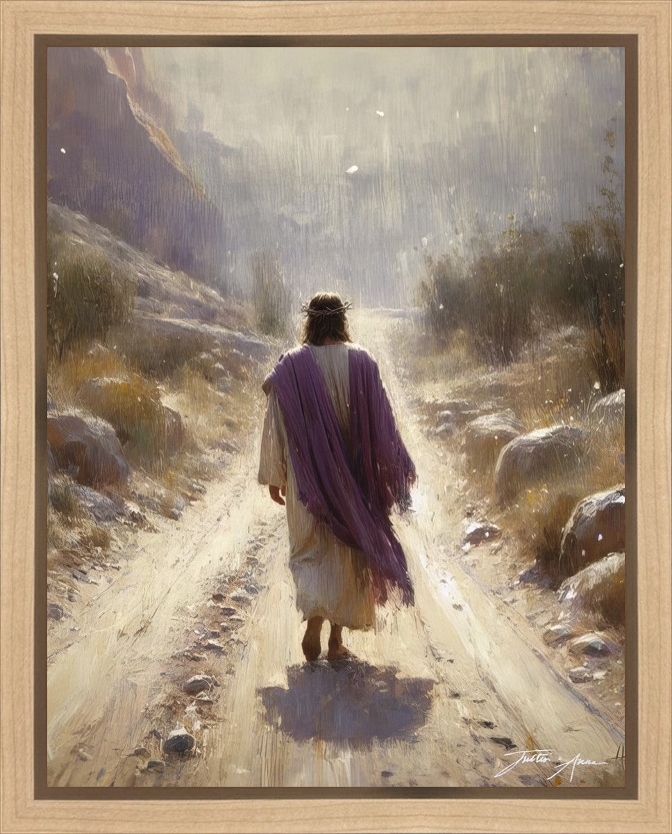His Solitary Journey Gallery Wrap