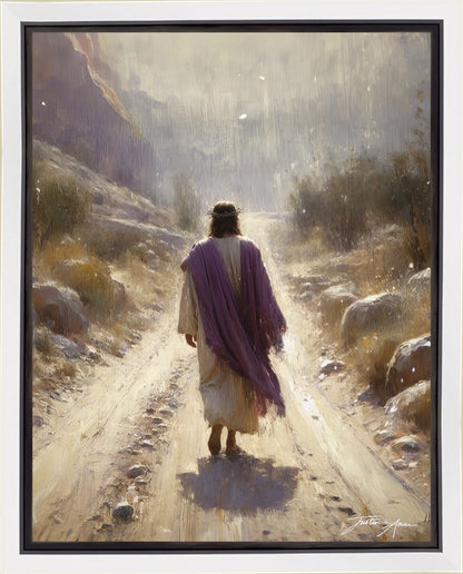 His Solitary Journey Gallery Wrap