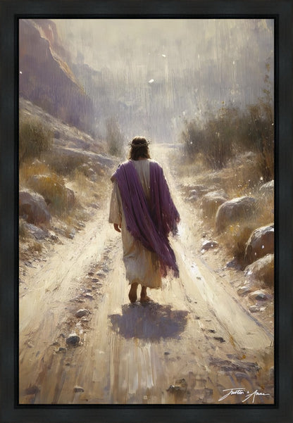 His Solitary Journey Gallery Wrap