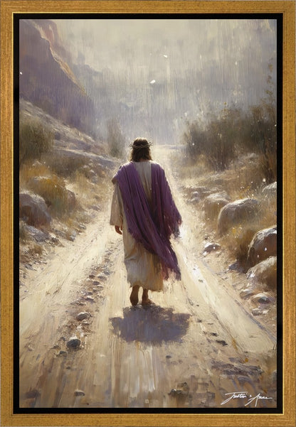 His Solitary Journey Gallery Wrap
