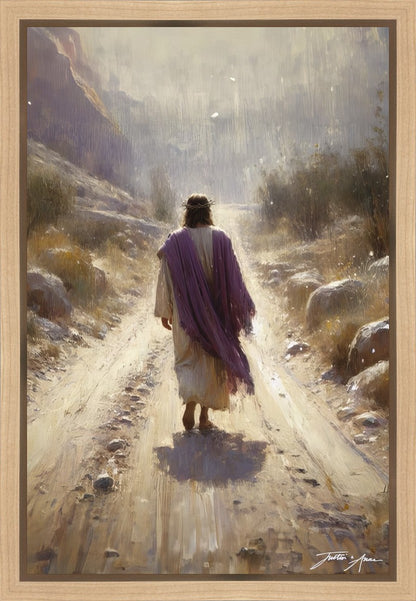 His Solitary Journey Gallery Wrap