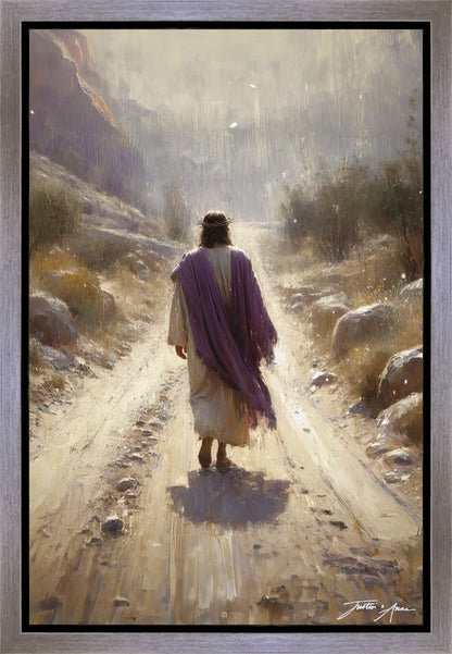 His Solitary Journey Gallery Wrap