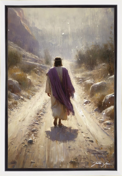 His Solitary Journey Gallery Wrap