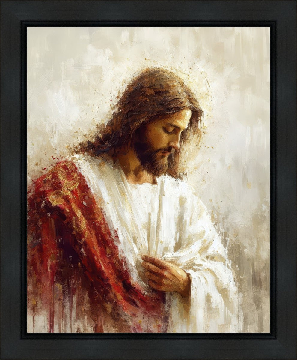 Christ in Red Robes Gallery Wrap