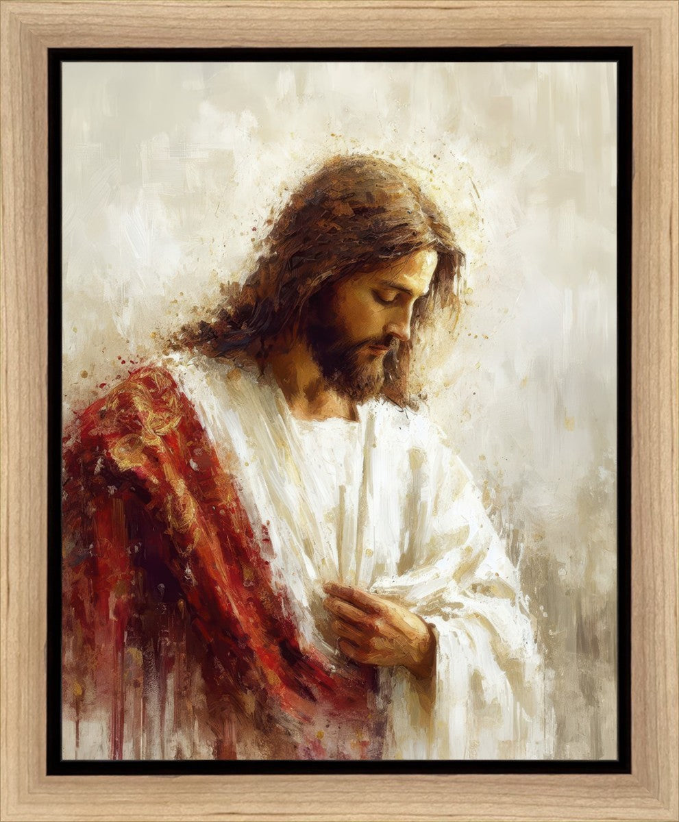 Christ in Red Robes Gallery Wrap