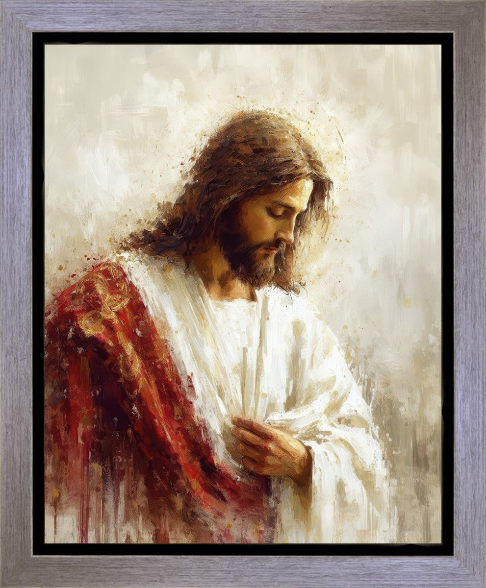 Christ in Red Robes Gallery Wrap