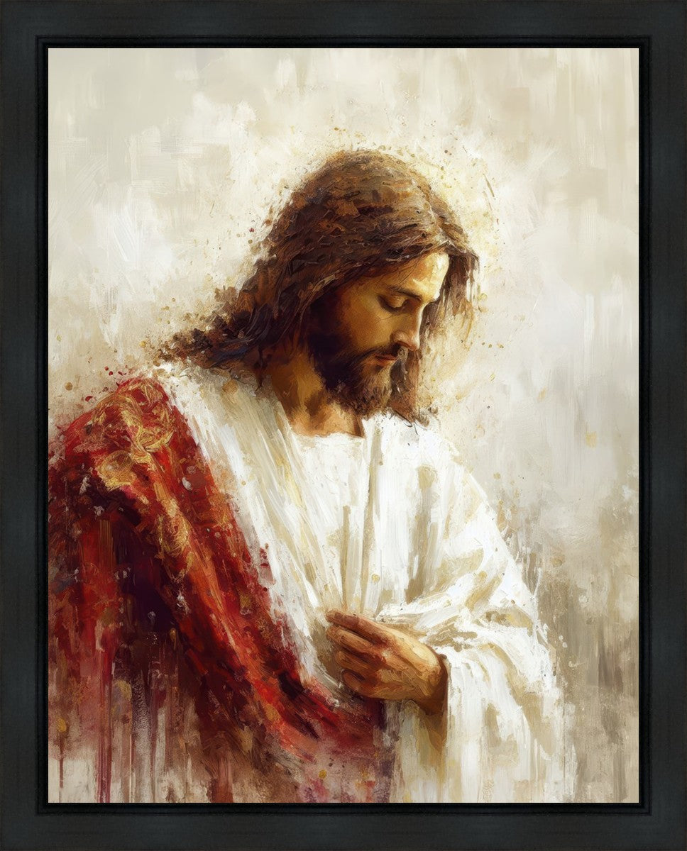 Christ in Red Robes Gallery Wrap