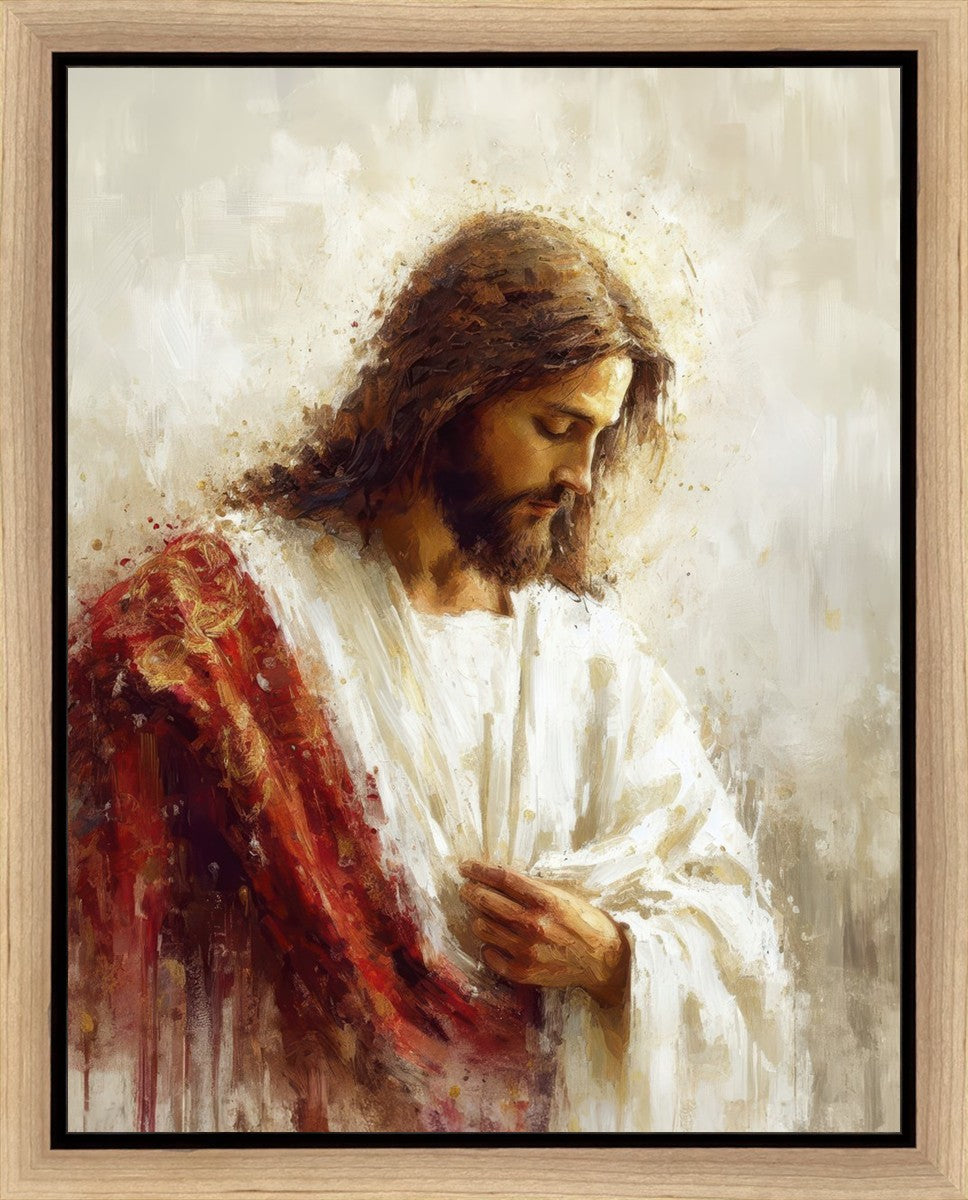 Christ in Red Robes Gallery Wrap