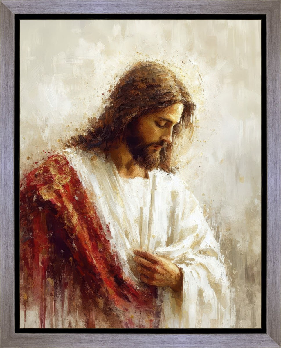 Christ in Red Robes Gallery Wrap