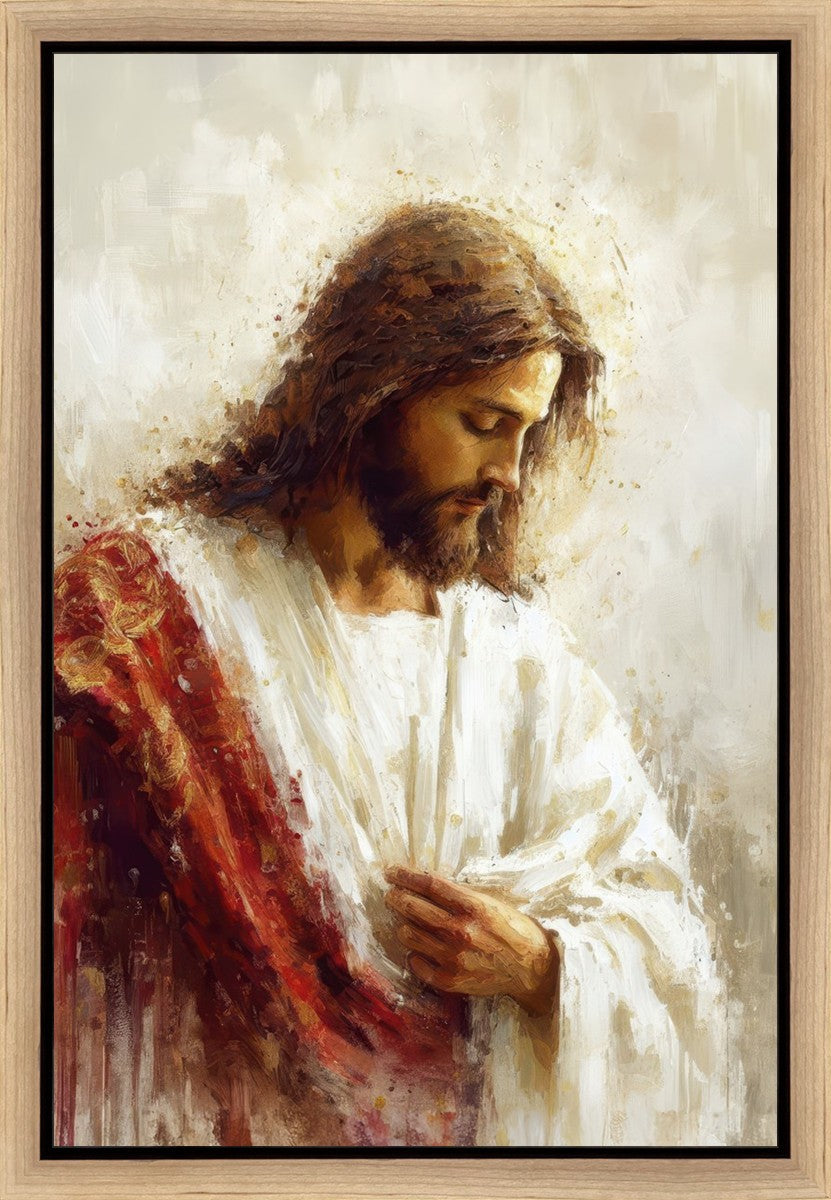 Christ in Red Robes Gallery Wrap