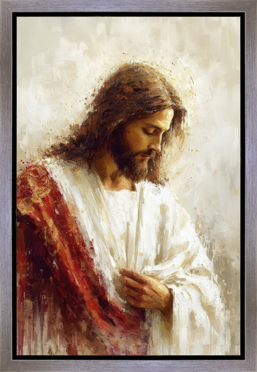 Christ in Red Robes Gallery Wrap