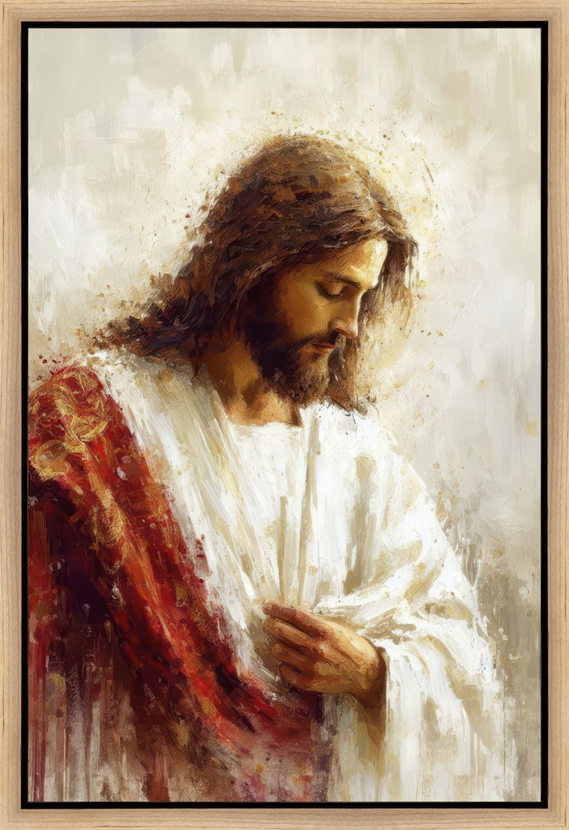 Christ in Red Robes Gallery Wrap