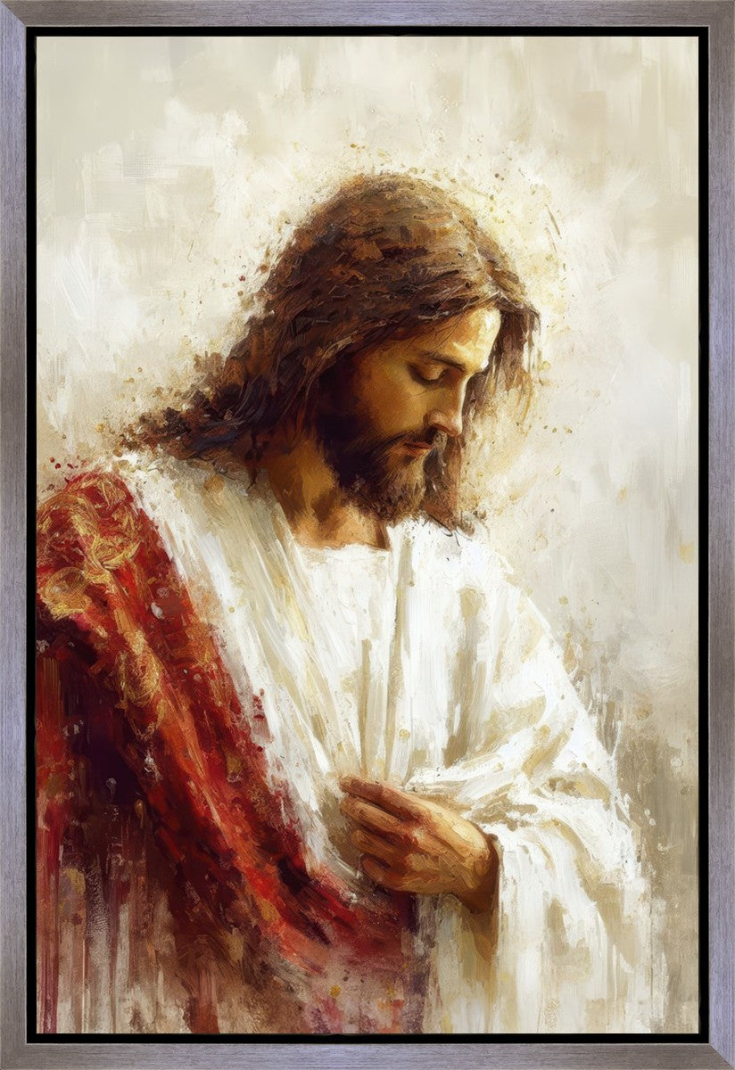 Christ in Red Robes Gallery Wrap