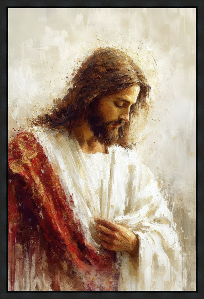 Christ in Red Robes Gallery Wrap