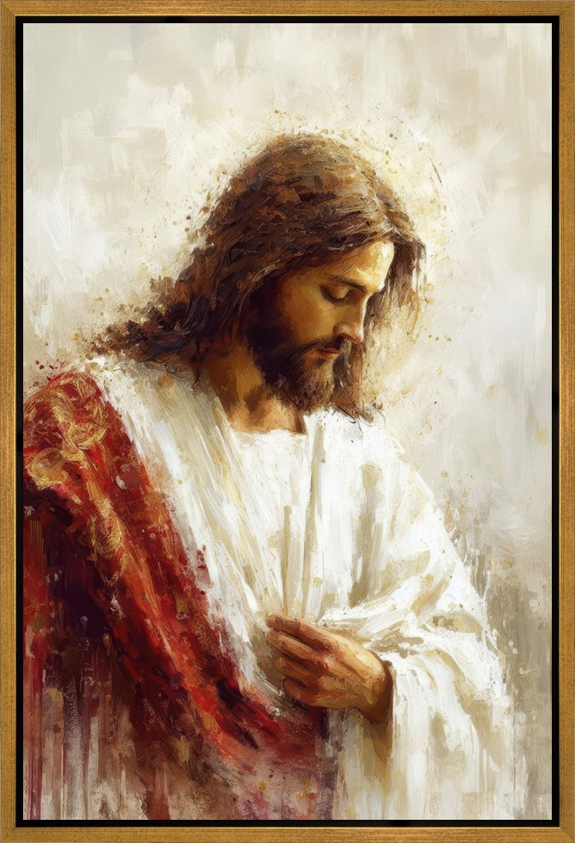 Christ in Red Robes Gallery Wrap