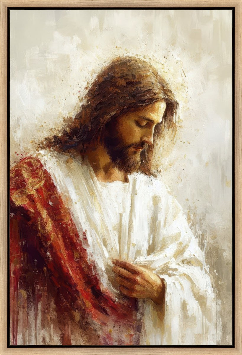 Christ in Red Robes Gallery Wrap