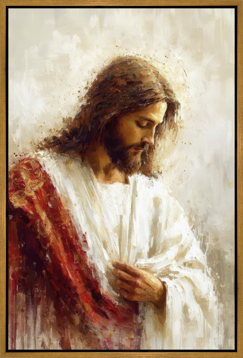 Christ in Red Robes Gallery Wrap
