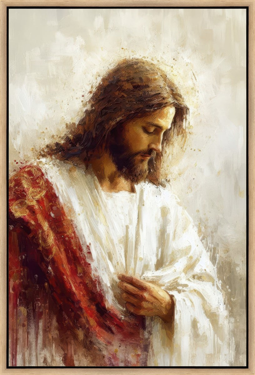 Christ in Red Robes Gallery Wrap