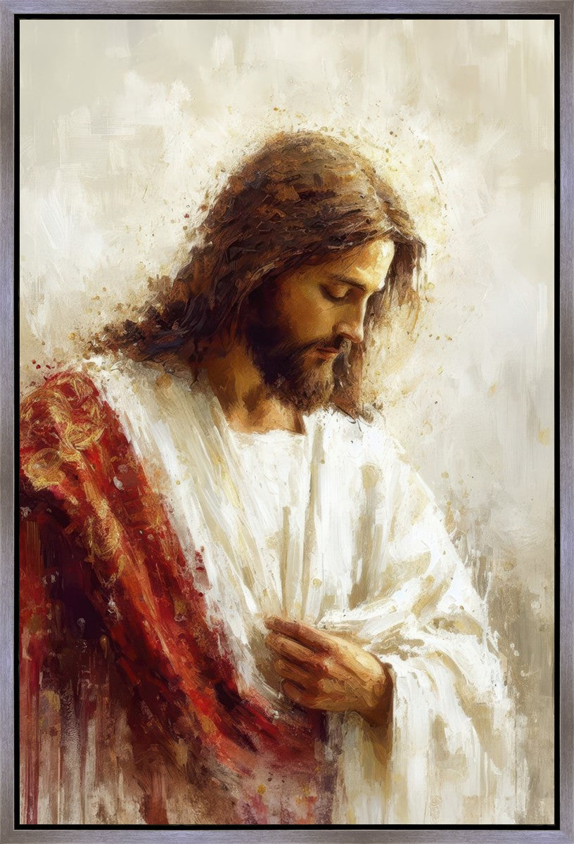 Christ in Red Robes Gallery Wrap
