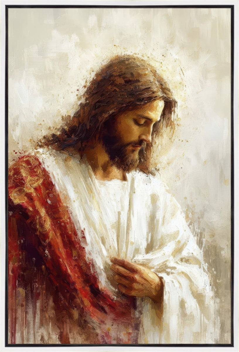 Christ in Red Robes Gallery Wrap