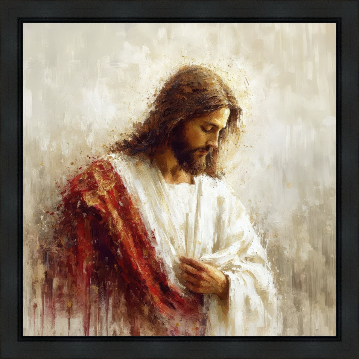 Christ in Red Robes Gallery Wrap