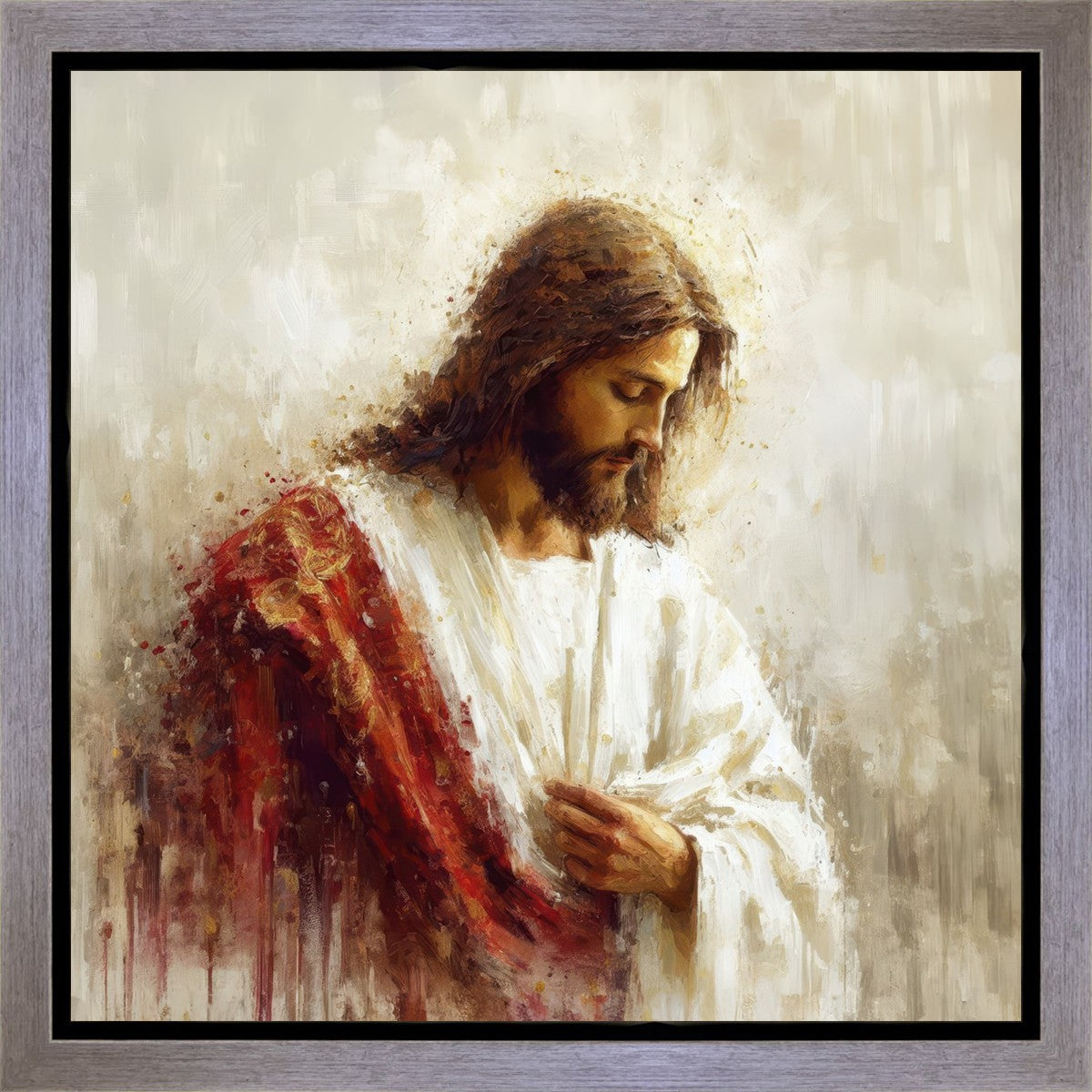 Christ in Red Robes Gallery Wrap