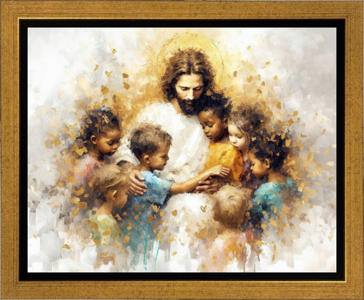 Become Like Little Children Gallery Wrap